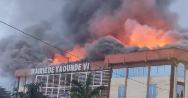 Cameroun: La mairie de Yaundé 6 a pris feu