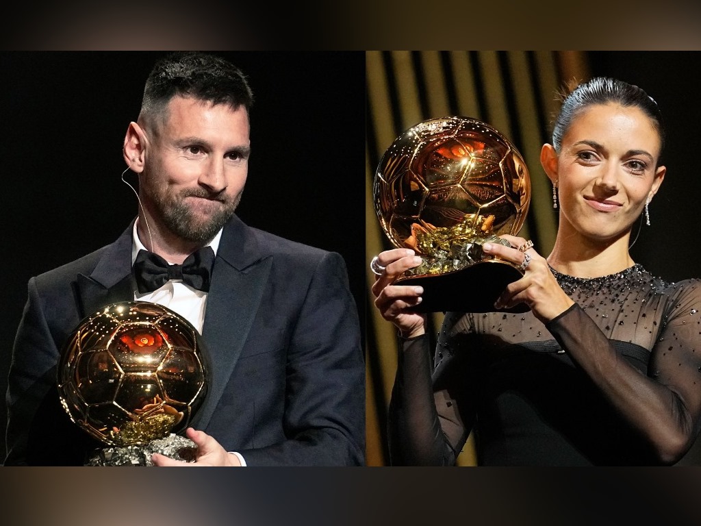 Football : Lionel Messi et Aitana Bonmati récompensés du ballon d’Or 2023