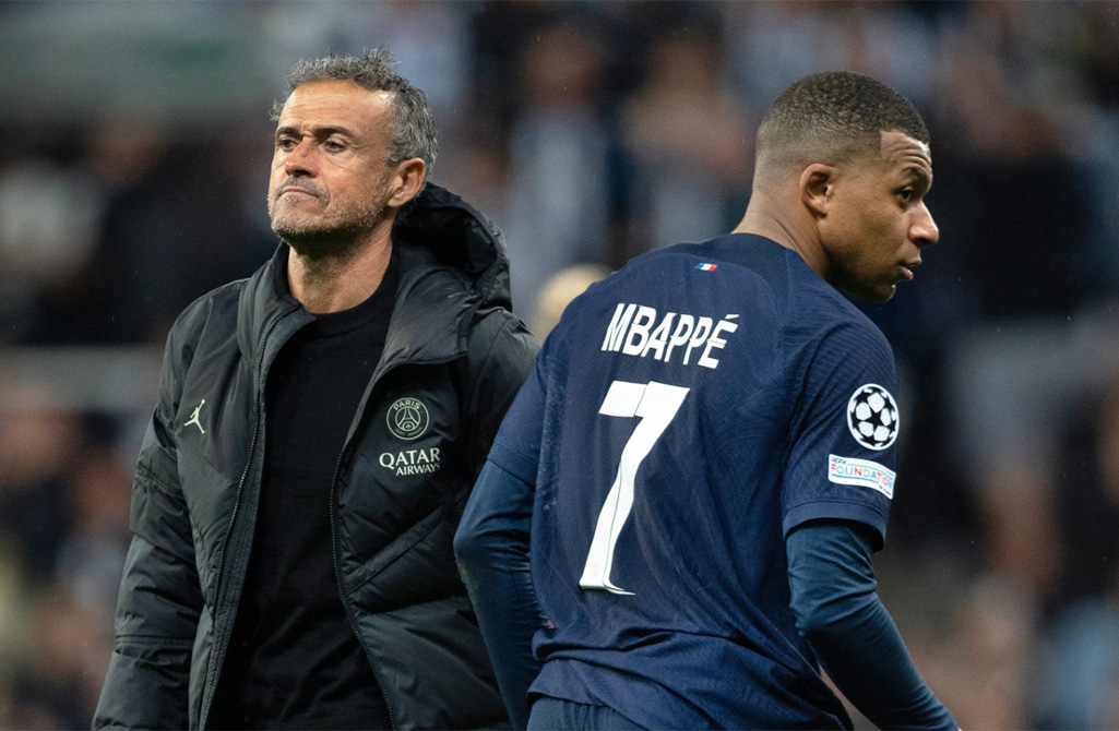 Ligue 1 : Sortie de Luis Enrique sur un geste de Kylian Mbappé mal interprété par les médias.