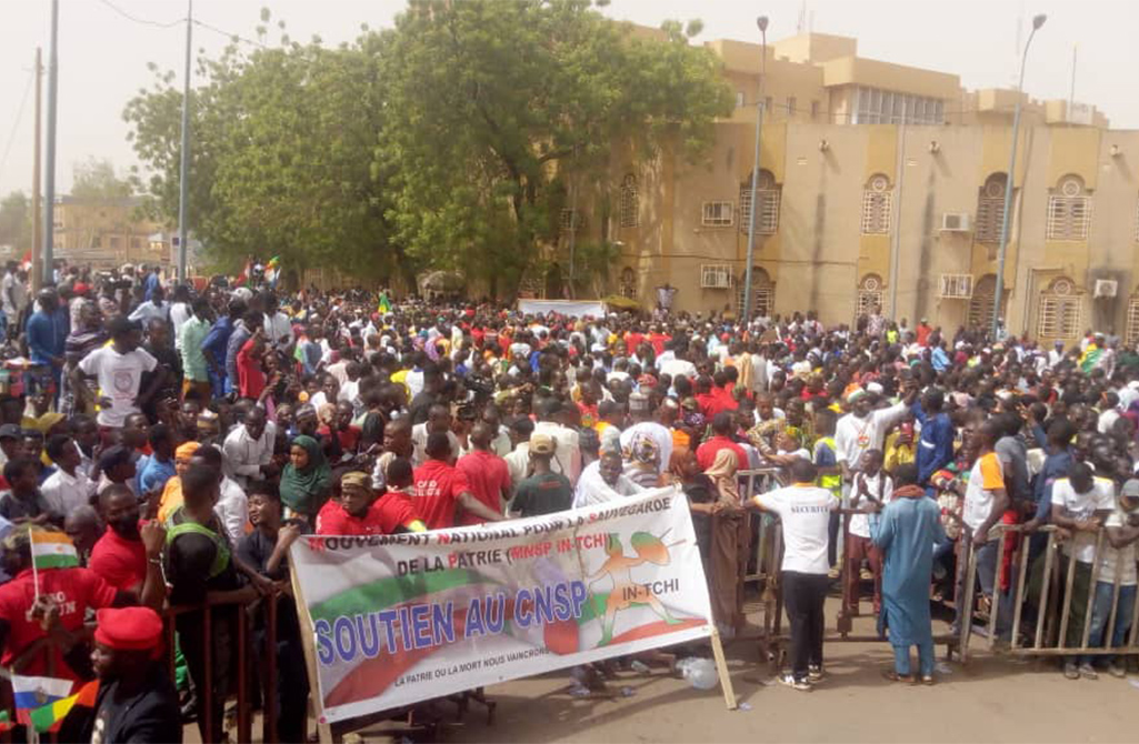 Niger : Mobilisation des organisations de société civile pour le départ des troupes militaires américaines du sol nigérien.