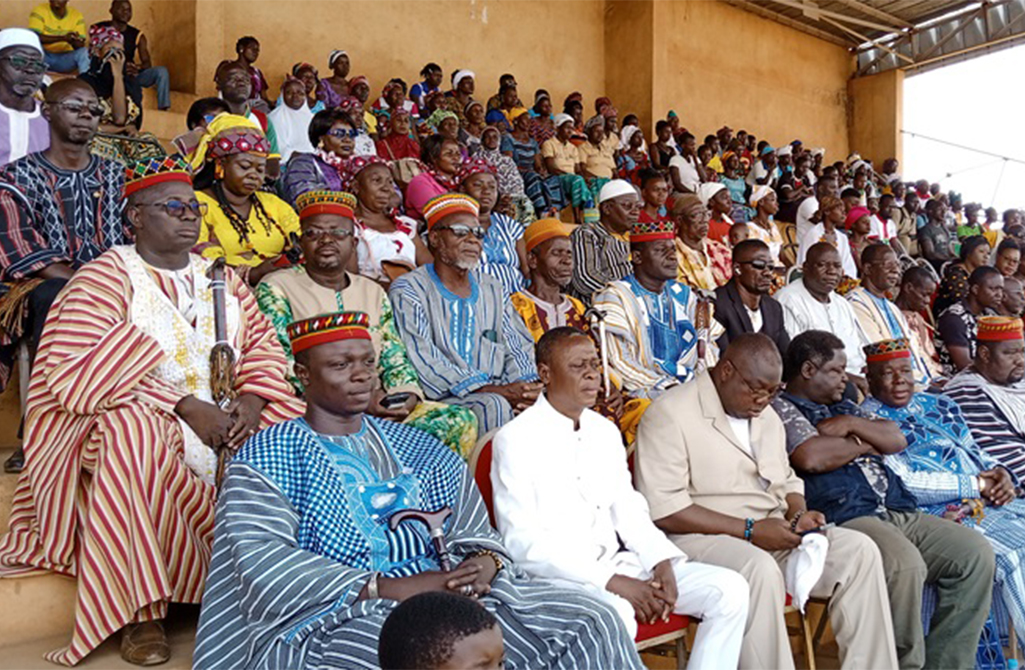 Burkina Faso : Soutien aux autorités de la transition, la population de Koudougou donne le ton.