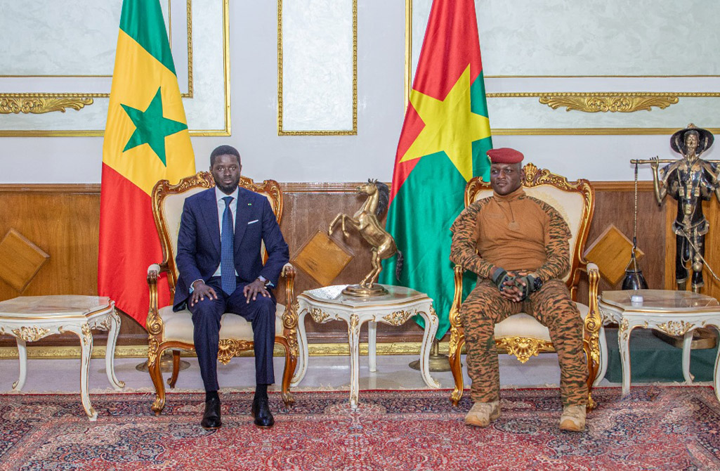 Burkina Faso : La première visite officielle du Président Diomaye Faye à Ouagadougou.