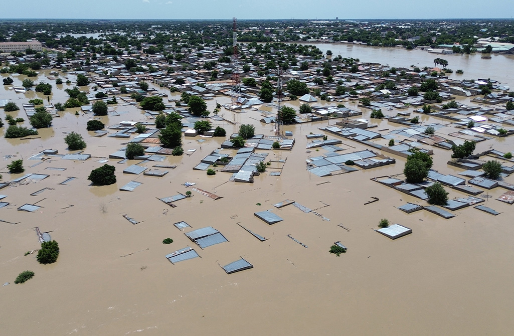 Nigéria : Plus d’un million de personnes touchées pour l’inondation dans l’État de Borno.